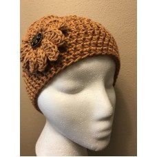 Mujer’s Crocheted Chemo Cap Hat Beanie 100% Premium Cotton Harvest Gold  eb-83849199